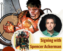 Announcement: Iron Man #1 Signing With Spencer Ackerman!